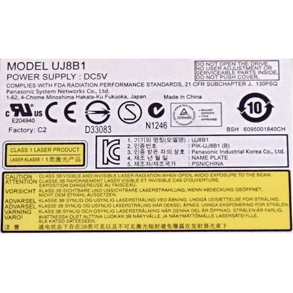 Gravador E Leitor Dvd Cd Notebook Lenovo G460 Uj8b1 12mm
