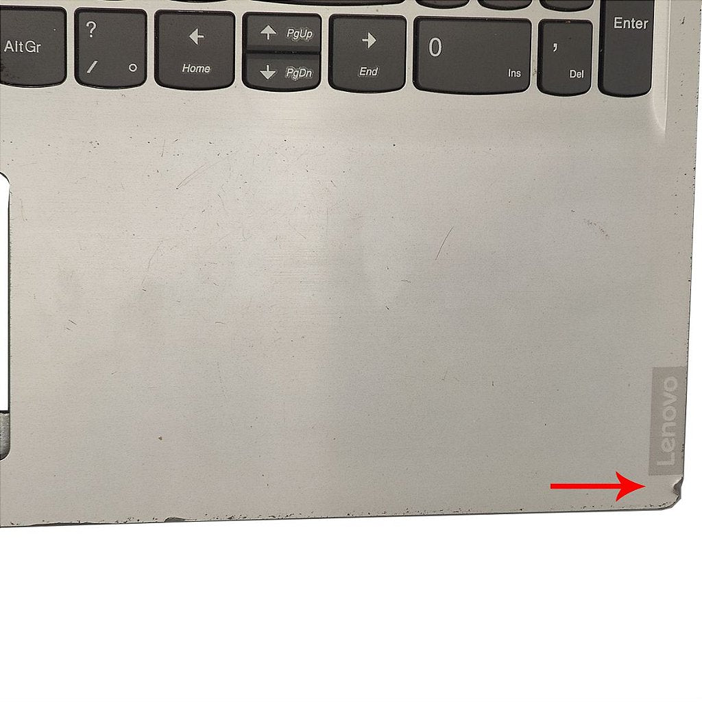 Carcaça Base Superior Notebook Lenovo Ideapad S145-15 15.6 - Detalhe
