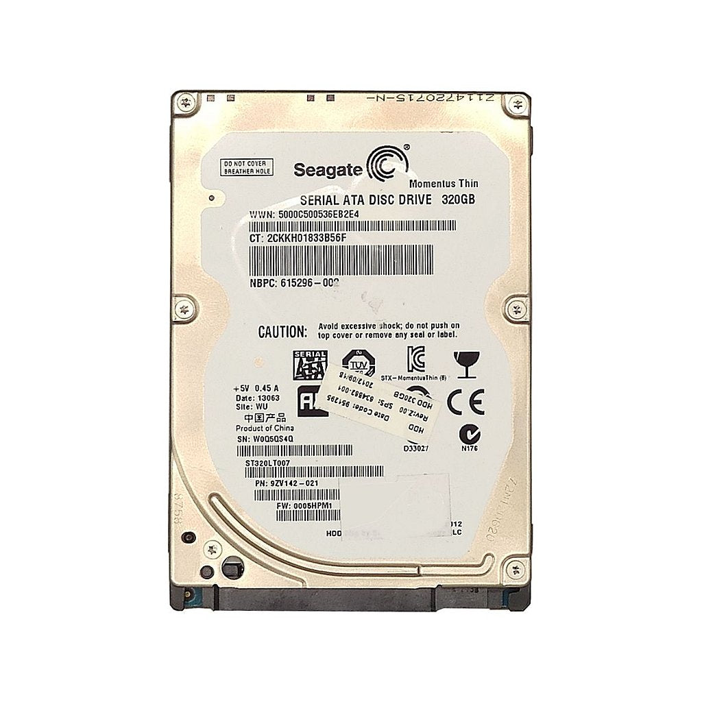 Hd Notebook 320Gb Slim Wd Samsung Toshiba Seagate Western Digital