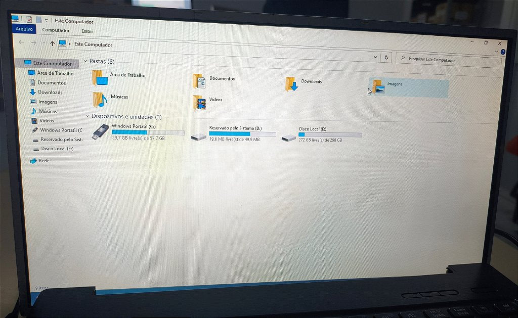 Tela Notebook 15.6 Led B156xw02 Claa156wb11a 40 Pinos  Com Detalhe