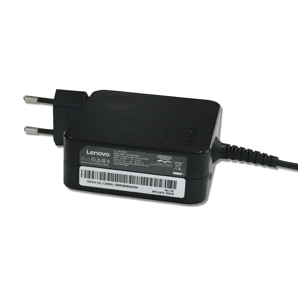 Carregador de Notebook Lenovo Ideapad 320 330 110 S145 15igl05 100 Yoga 510 310 Adlx65clgb2a Sa10l13898 20V 3,25A