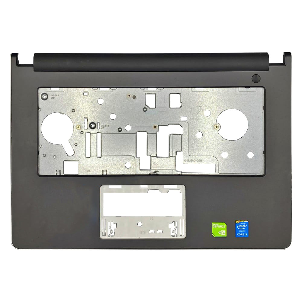 Carcaça Base Superior Notebook Dell Inspiron 14 5455 5458 5459 5468 Chumbo e Branco