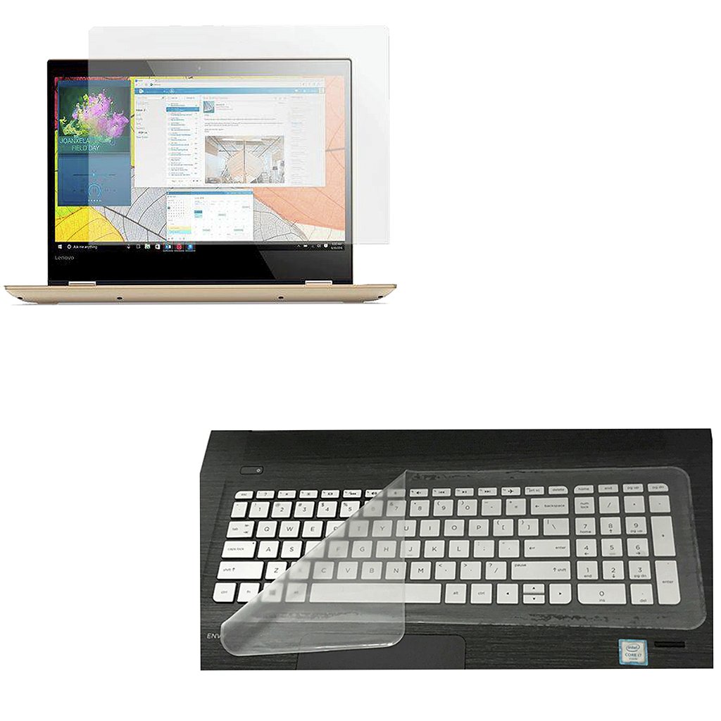 Kit Película Fosca Anti reflexo + Protetor de Teclado para Notebook 15.6 Polegadas