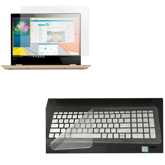 Kit Película Fosca Anti reflexo + Protetor de Teclado para Notebook 15.6 Polegadas