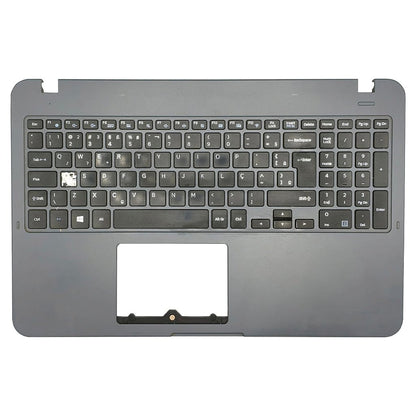Carcaça Base Superior Notebook Samsung Np350xaa Np350xbe Chumbo Com Detalhe