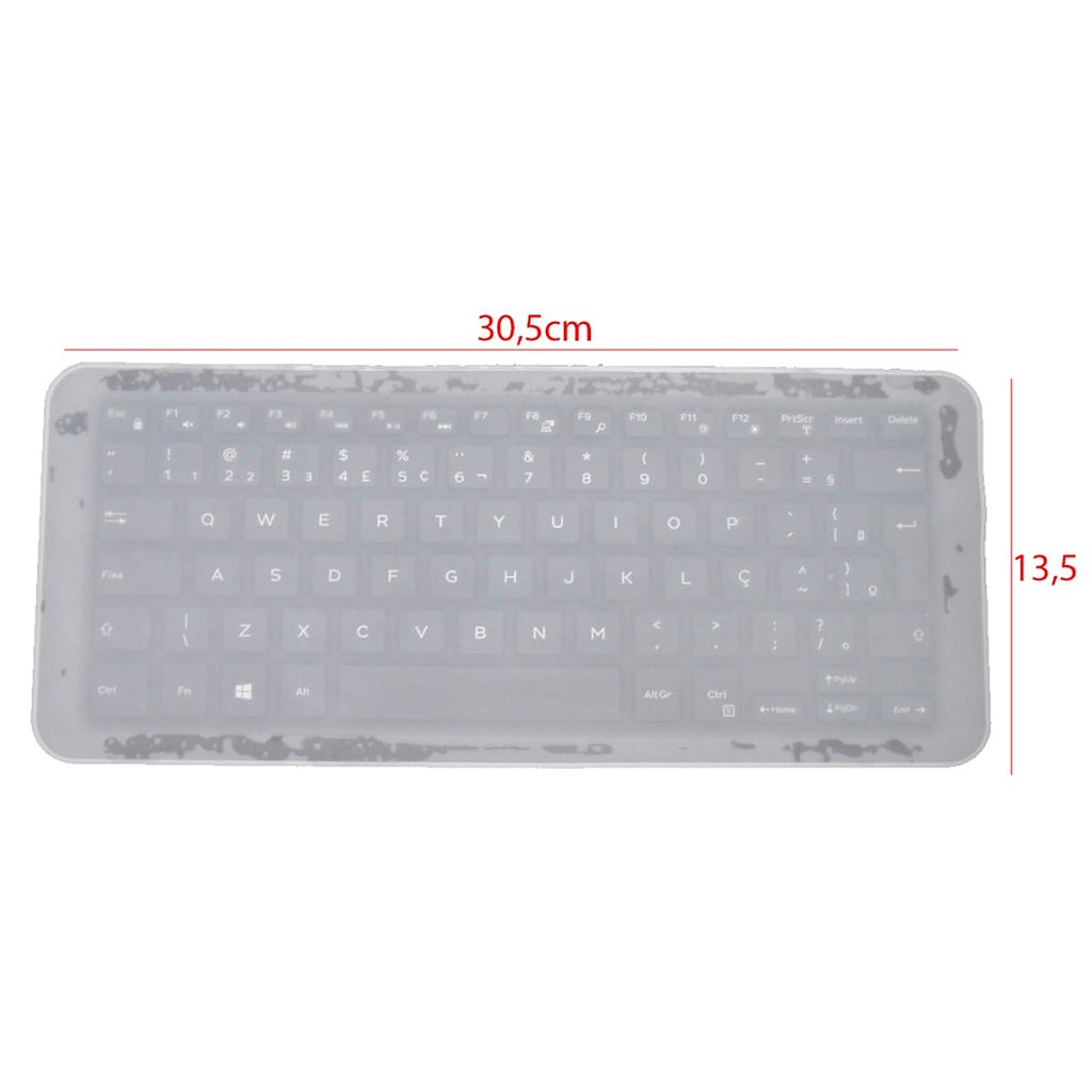 Kit Película Fosca Anti reflexo + Protetor de Teclado para Notebook 14 Polegadas