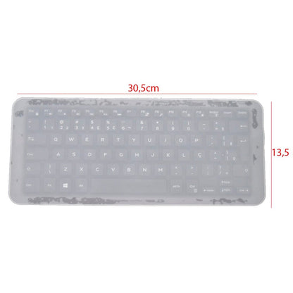 Kit Película Fosca Anti reflexo + Protetor de Teclado para Notebook 14 Polegadas