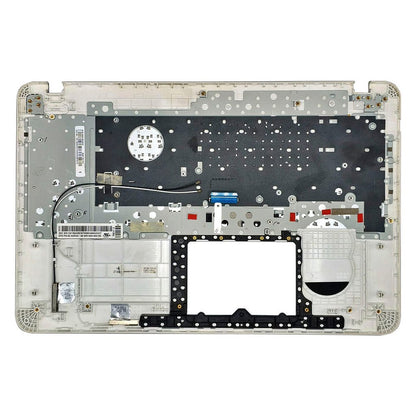Carcaça Base Superior Com Teclado Notebook Samsung Np350xaa Np350xbe Branco