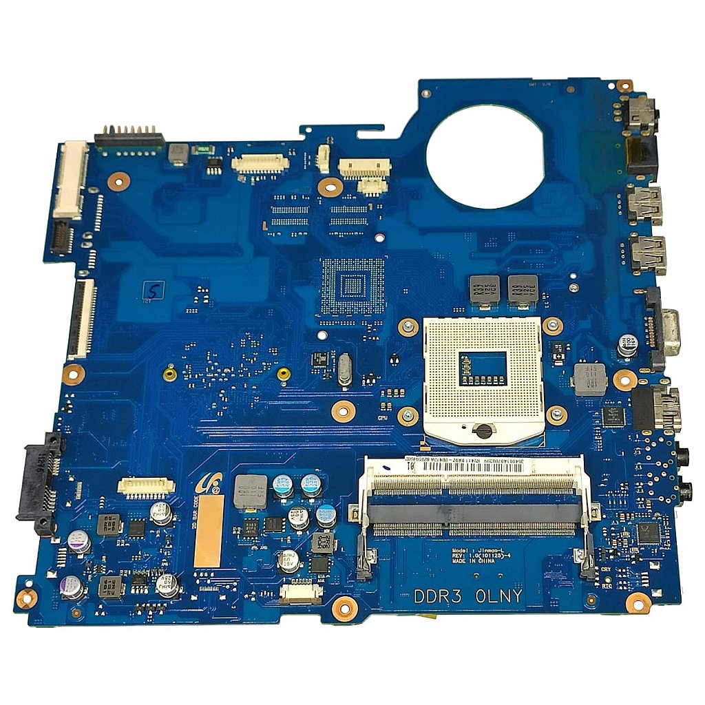 Placa Mãe Notebook Samsung Rv411 Jinmao-l Hm55 Com Detalhe