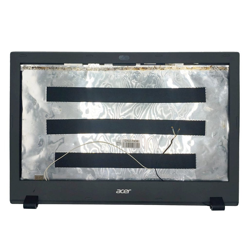 Carcaça Tampa e Moldura Notebook Acer Aspire E5-573 E5-573g E5-574 E5-574g Preto com Cinza